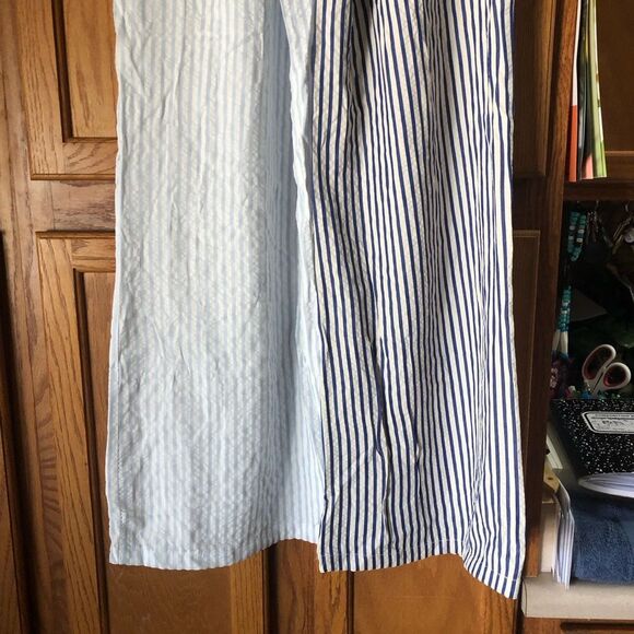 Sincerely Jules Pull-On Seersucker Nautical Striped Wide Leg Pants - XS - Picture 10 of 12